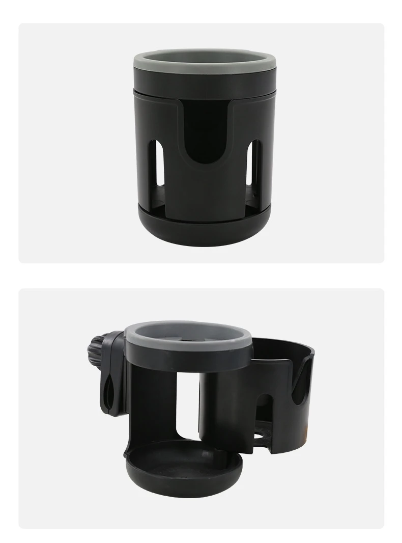 Description Picture 6 of item2-in-1 Baby Stroller Accessories Bottle Holder Universal Tricycle Pram Water Cup Mobile Phone and Drink Holder Wheelchair Cart
