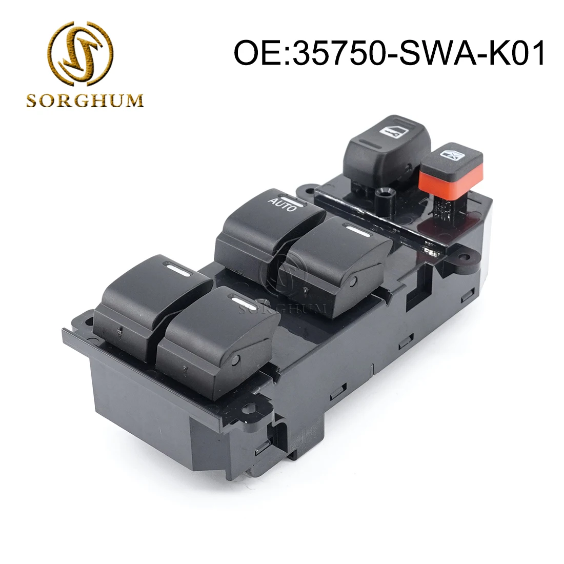 

Sorghum Front Left Driver Master Power Window Control Switch Regulator For Honda CR-V CRV 2007-2011 35750-SWA-K01 35750-SWA-F01