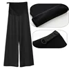 Maternity Clothing Woman Pregnancy Loose Straight High Waist Spring Summer Thin Cotton Maternity Wear ropa embarazada M-5XL 3