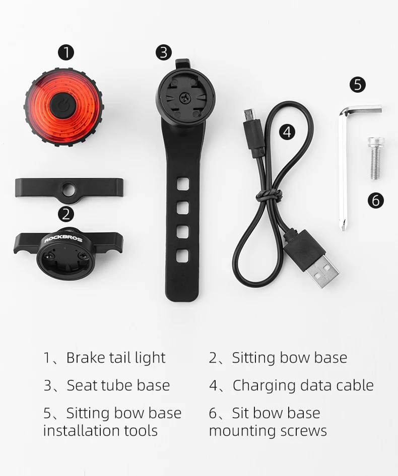 configuration de sécurité nocturne pour vélo