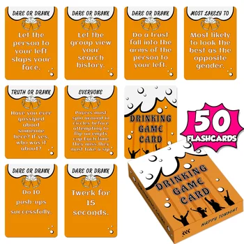 50Pcs Fun Icebreaker Party Games Cards For Team Building Social Events Group Activities Engaging Tabletop Games Gifts Collection