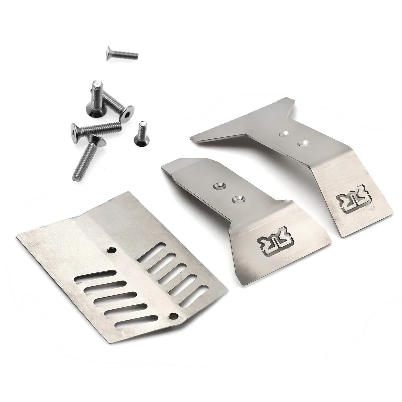 Telaio In Acciaio Inossidabile Rc Racing Car Armor Per Arrma 1/8 Nero 6S Big Rock Ar106017 Rc Car Upgrade Parts