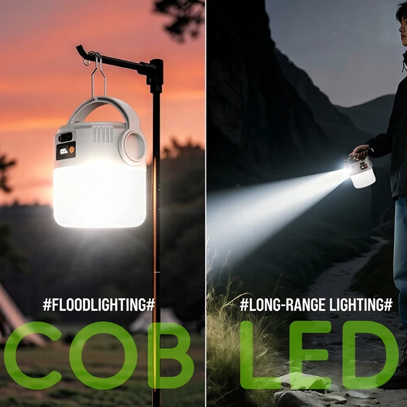 Solar Camping Lantern Flashlight 6
