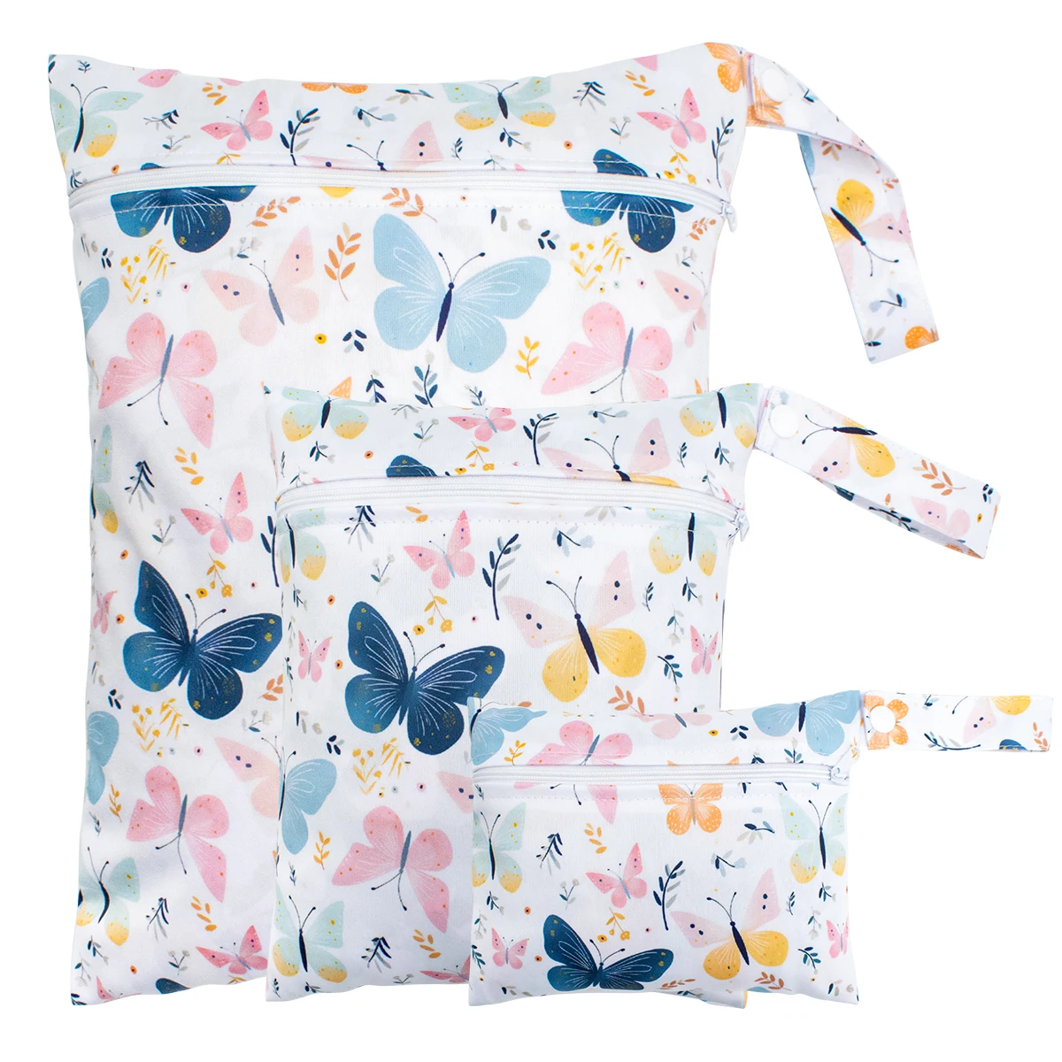 3PCS Travel Wash Cosmetic Bag Waterproof Diaper Bag Portable Storage Bag Yoga Sprots Bag Swimming Laundry Storage Bag