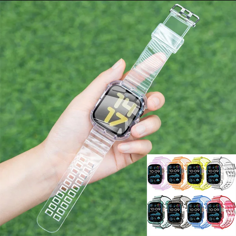 Sleek Transparent Protective Strap
