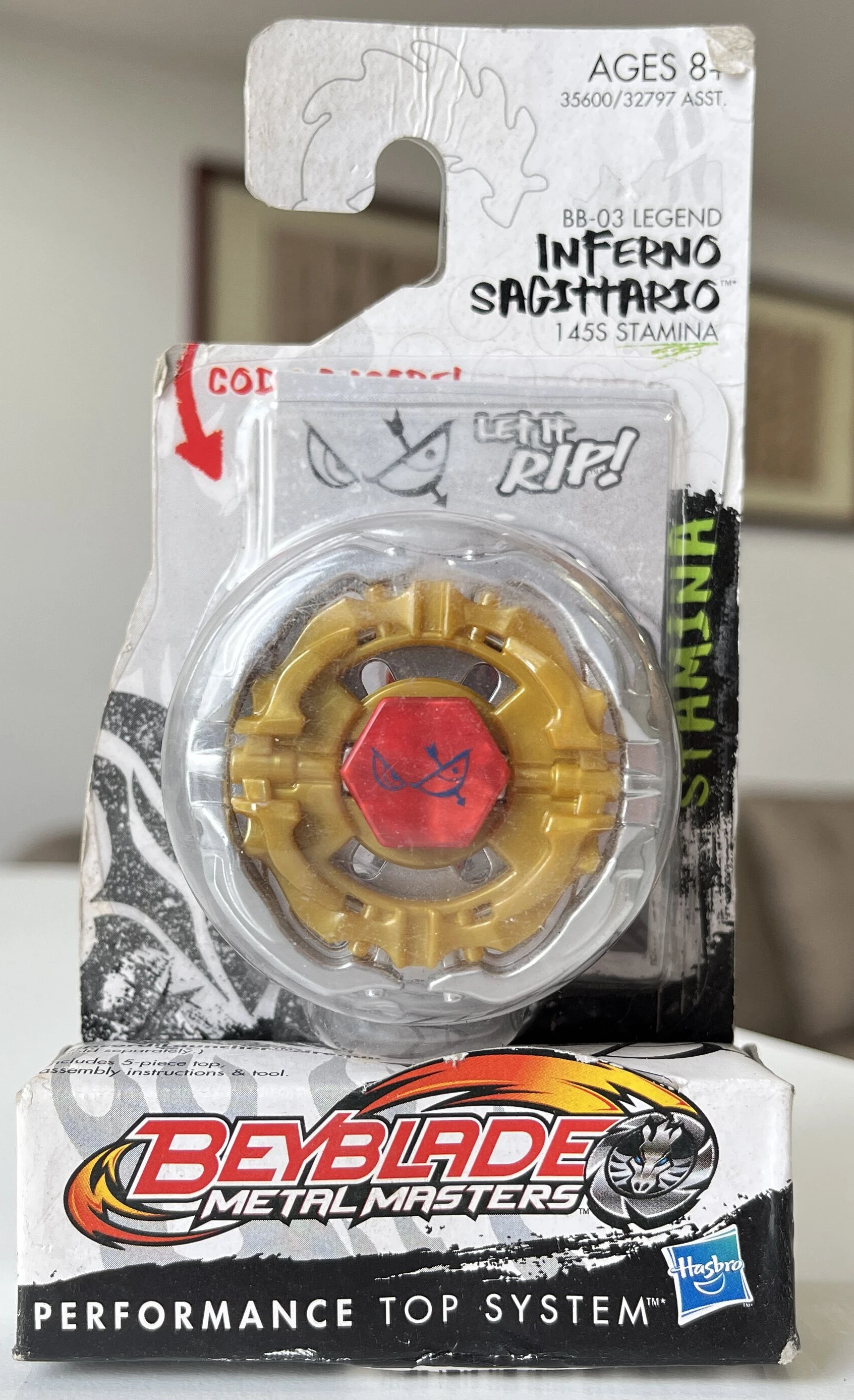 

BEYBLADE HASBRO INFERNO SAGITTARIO BB-03-145S