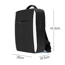 Deluxe Console Carrying Backpack with Spacious Storage for Accessories and Games (Black)