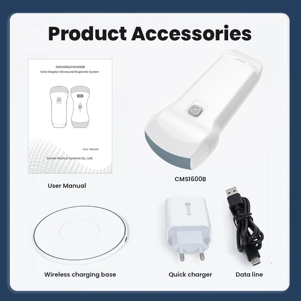 Wireless Veterinary Ultrasound Machine WIFI Ultrasound Scanner machine For Anima