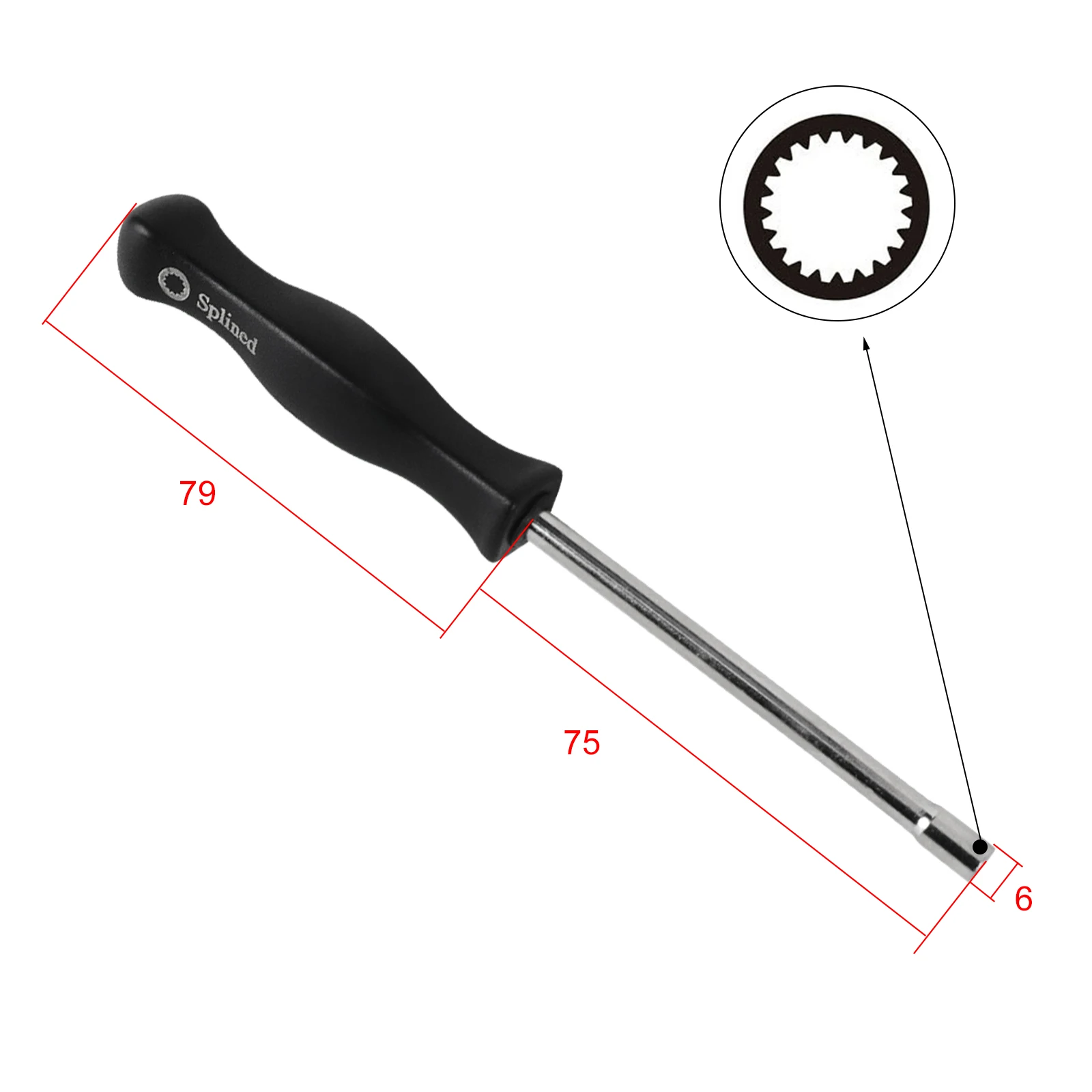 21 teeth splined carburetor adjustment tool screwdriver for lawn mower etc carburetor repair tool