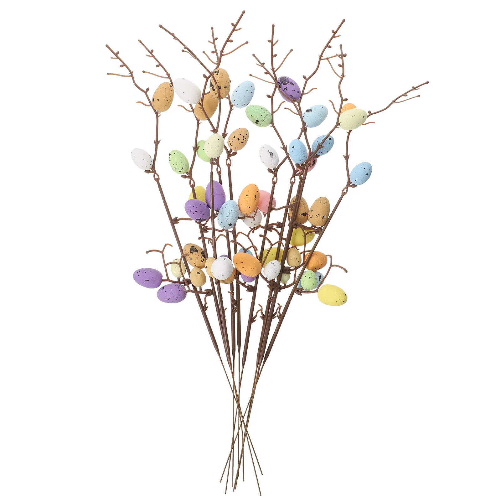 

Easter Egg Flower Branches Artificial Easter Spray Picks Colorful Spring Berries Stems
