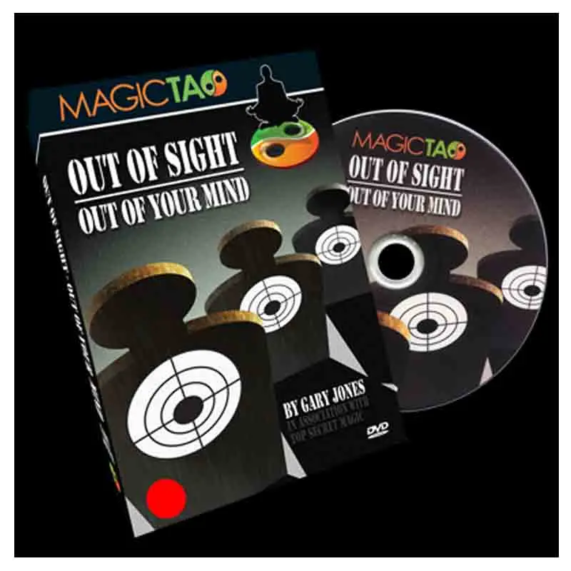 

Out of Sight Out Of Your Mind (DVD and Gimmick) by Gary Jones and Magic Tao close-up card magic trick /mentalism Magic