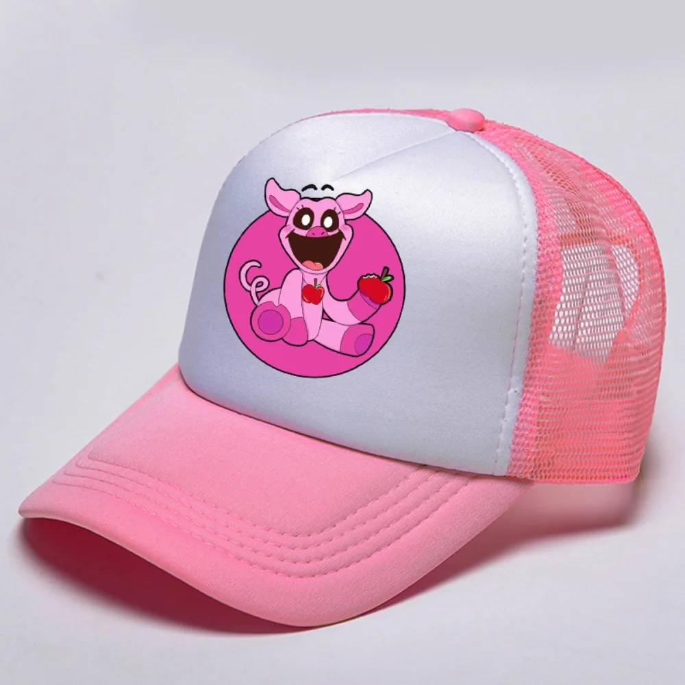 Gorras de béisbol de Smilings Critters para niños y adultos, sombreros de algodón con visera, figuras de Anime, Catnap, accesorios de moda, regalos de verano