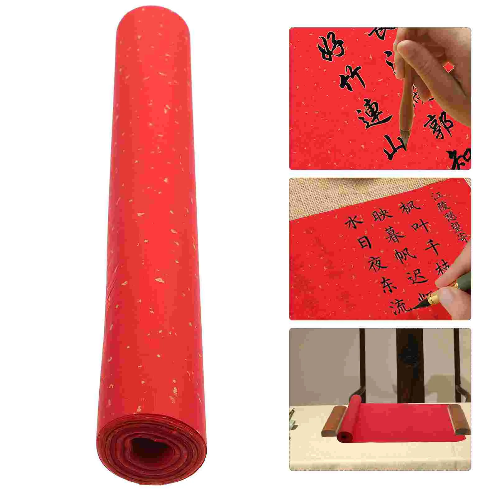 

Fomiyes Rice Sumi Paper Chinese Japanese Calligraphy Paper Roll Rice Paper Xuan Paper Chinese Calligraphy Practice Ink Brush