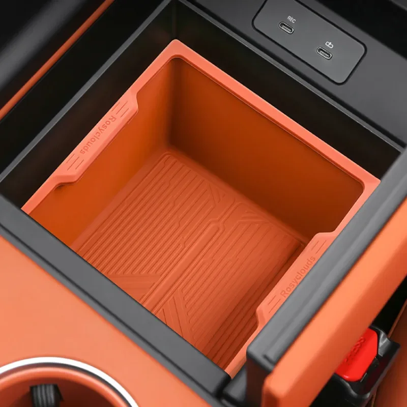 

Подлокотник, нижний силиконовый ящик для хранения и хранения модифицированных автомобильных аксессуаров для ведущих, идеальных LiXiang L9