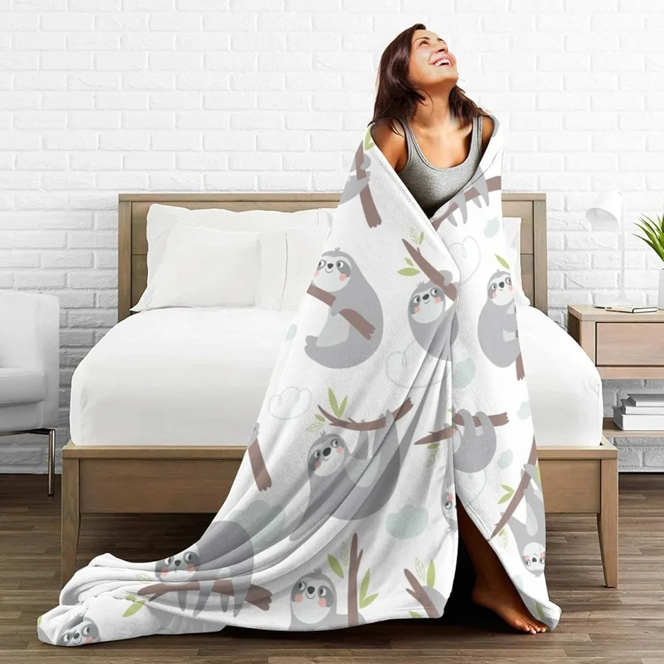 子供と大人のためのスローブランケット,非常に柔らかくて暖かい