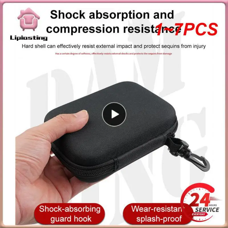 

1~7PCS Travel Camera Bag Storage Bag Portable Collection Foam Case Shockproof Zipper Pouch Pocket Accessories Outdoor