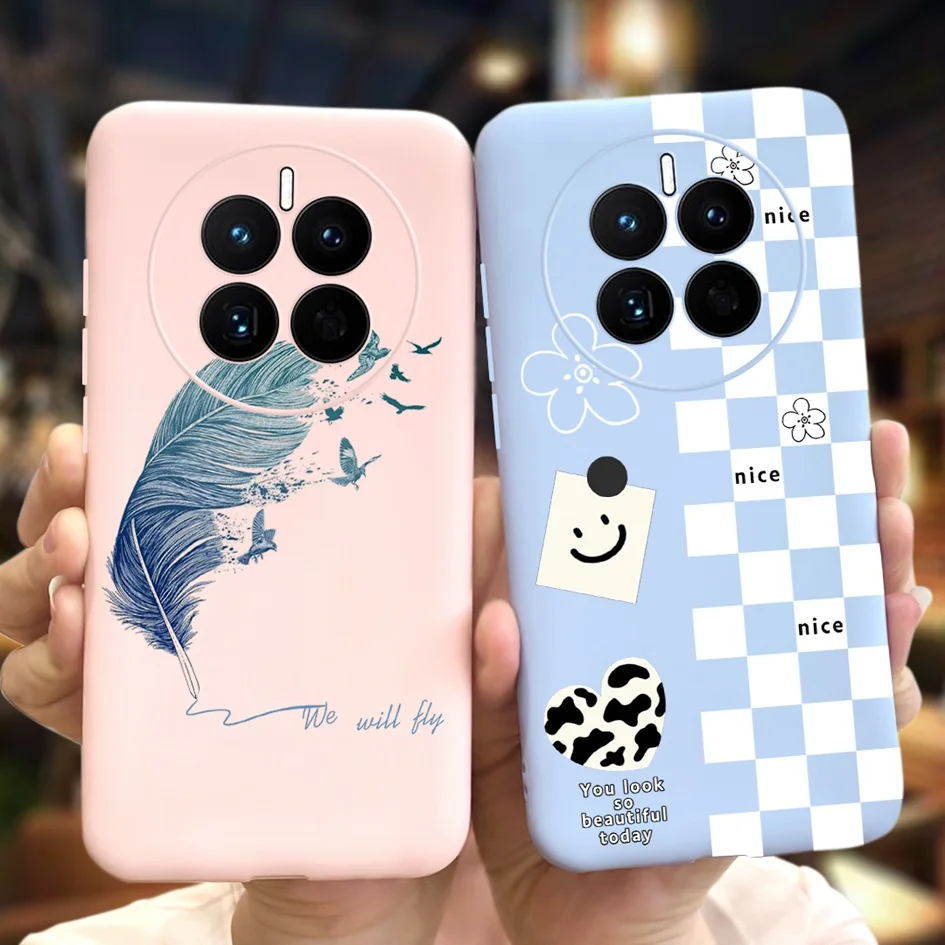 Cute Cartoon Cat Painted Soft TPU Protective Cover