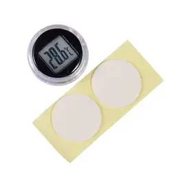 Motorcycle Digital Thermometer Clock Waterproof Durable Motorcycle Meter Motorbike Interior Watches Instrument Accessories