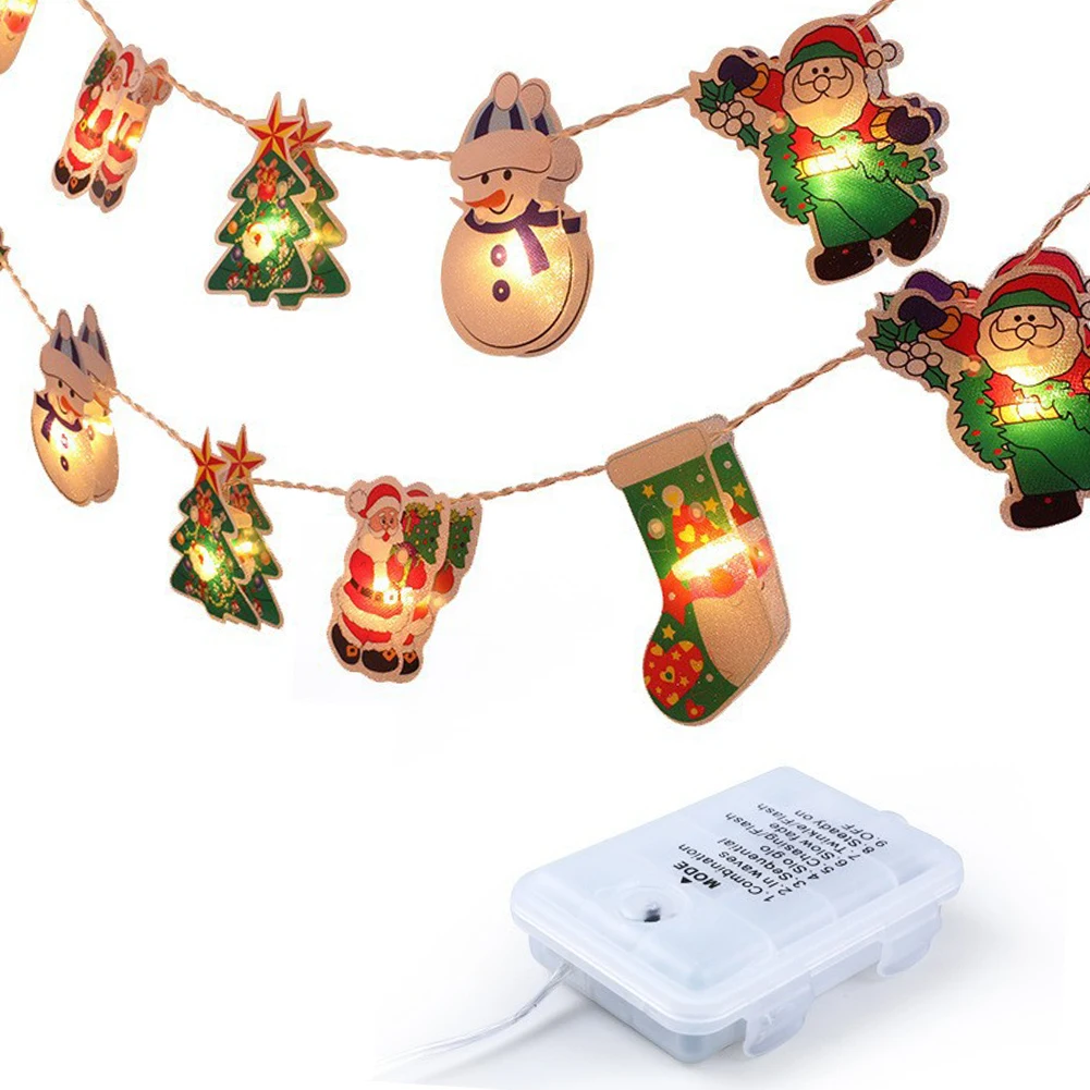 

8 Lighting Mode LED Garland Curtain Lamp Fairy Christmas String Light for New Year Bedroom Home Wedding Party Decoration Navidad