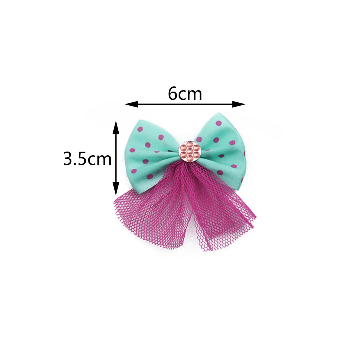 10PCS Dog Bow Dog Hair Accessories Handmade Pet Clothing Decoration Bows For Dogs and Cats Cute Pet Accessories 2