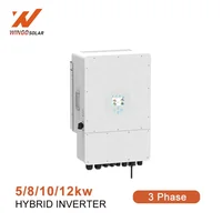 Système d'énergie solaire hors réseau, paquet complet 5Kw 10Kw 12Kw 15Kw 20KW 25Kw 30Kw, système solaire hybride 4