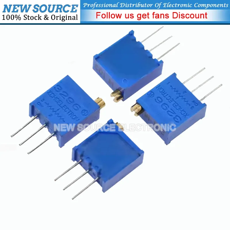 10PCS3296WPotentiometerPrecisionAdjustableResistanceMulti-turnTrimming1K2K5K10K100K103100RTrimmerPotentiometer-AliExpress502