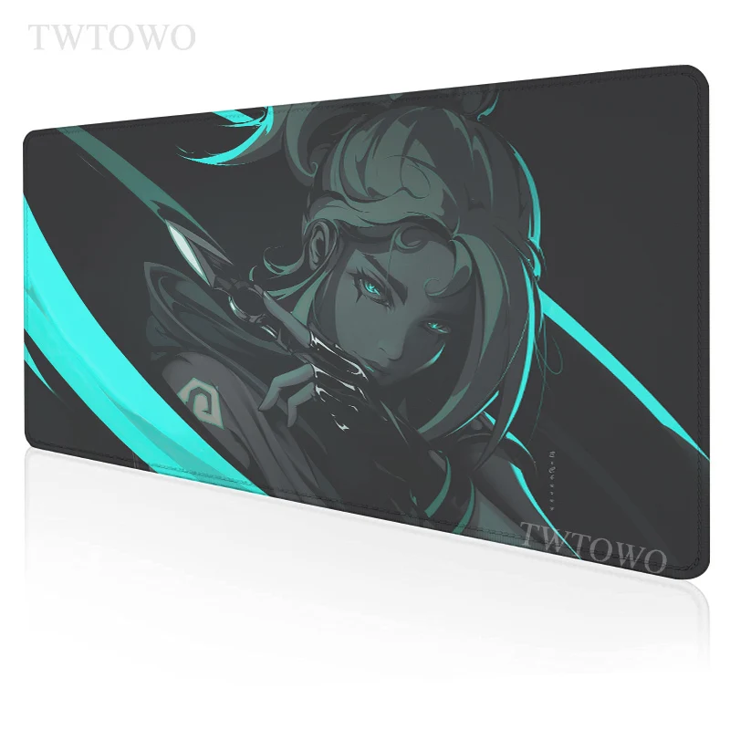 Valorant Gaming Mouse Pad Yoru Large Home MousePad Desk Mats keyboard pad Natural Rubber Anti-slip Soft Office Table Mat