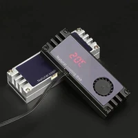 M.2 SSD Heatsink Turbo Cooling Fan Silent Thermal Conductor OLED Temperature Display Computer Cooling Equipment Accessories - Image 5