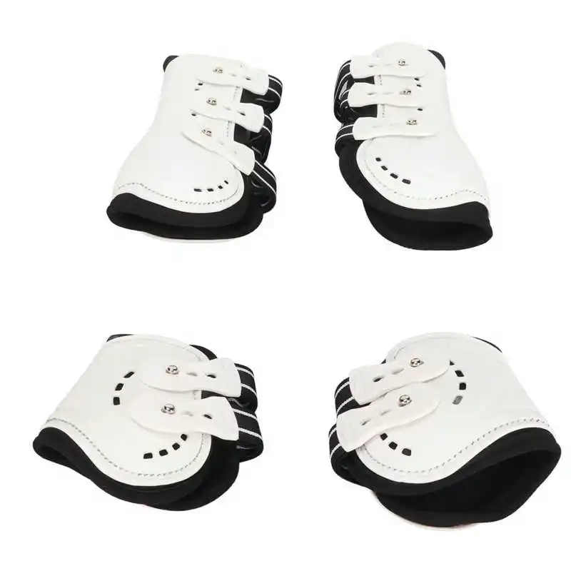 Horse Fetlock Boots Impact Resistant Breathable Horse Hind Leg Boots for Horse Protective Equipment 3