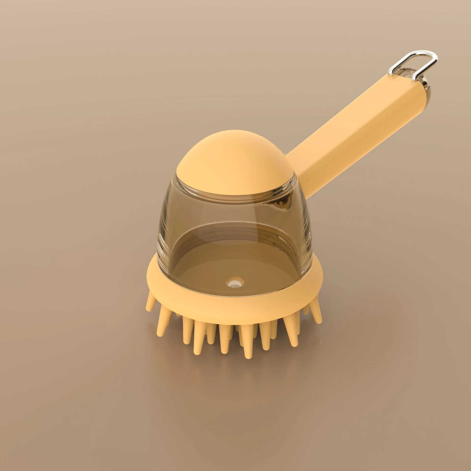 Description Picture 6 of item3 In 1 Pet Bath Brush with Soap Dispenser Massage & Deep Cleaning Shower Brush Water Bubble Maker for Dogs & Cats Grooming Tool
