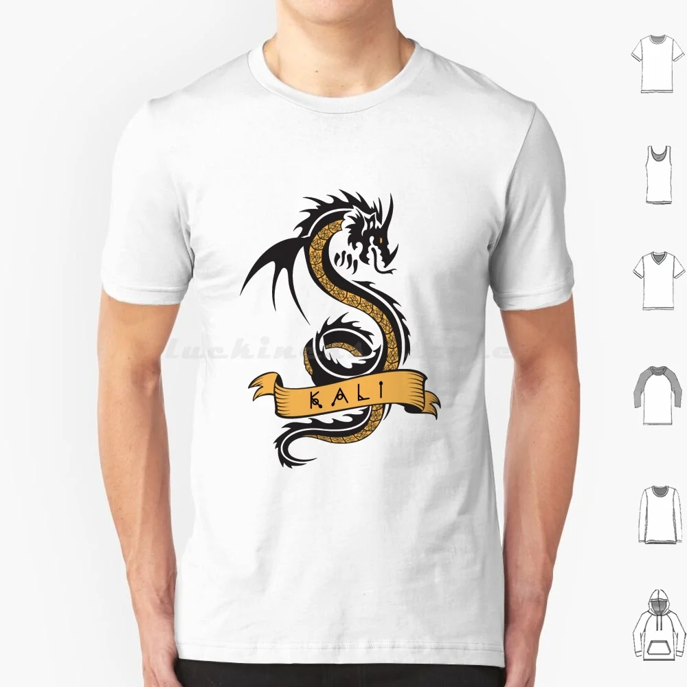 Kali Linux (Colorato) T Shirt 6Xl Cotton Cool Tee Hacking Kali Kali Linux Dragon Linux Kernel Gnu Distro Distribution Foss