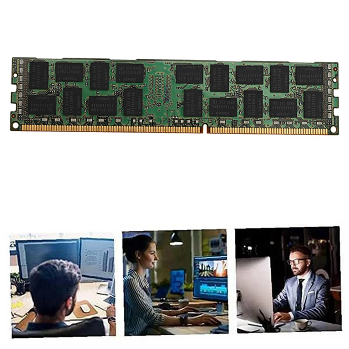 6X 8GB DDR3 1333MHZ Ecc Ram Memory PC3L-10600R 1.35V 2RX4 REG Ecc RAM for Server Workstation