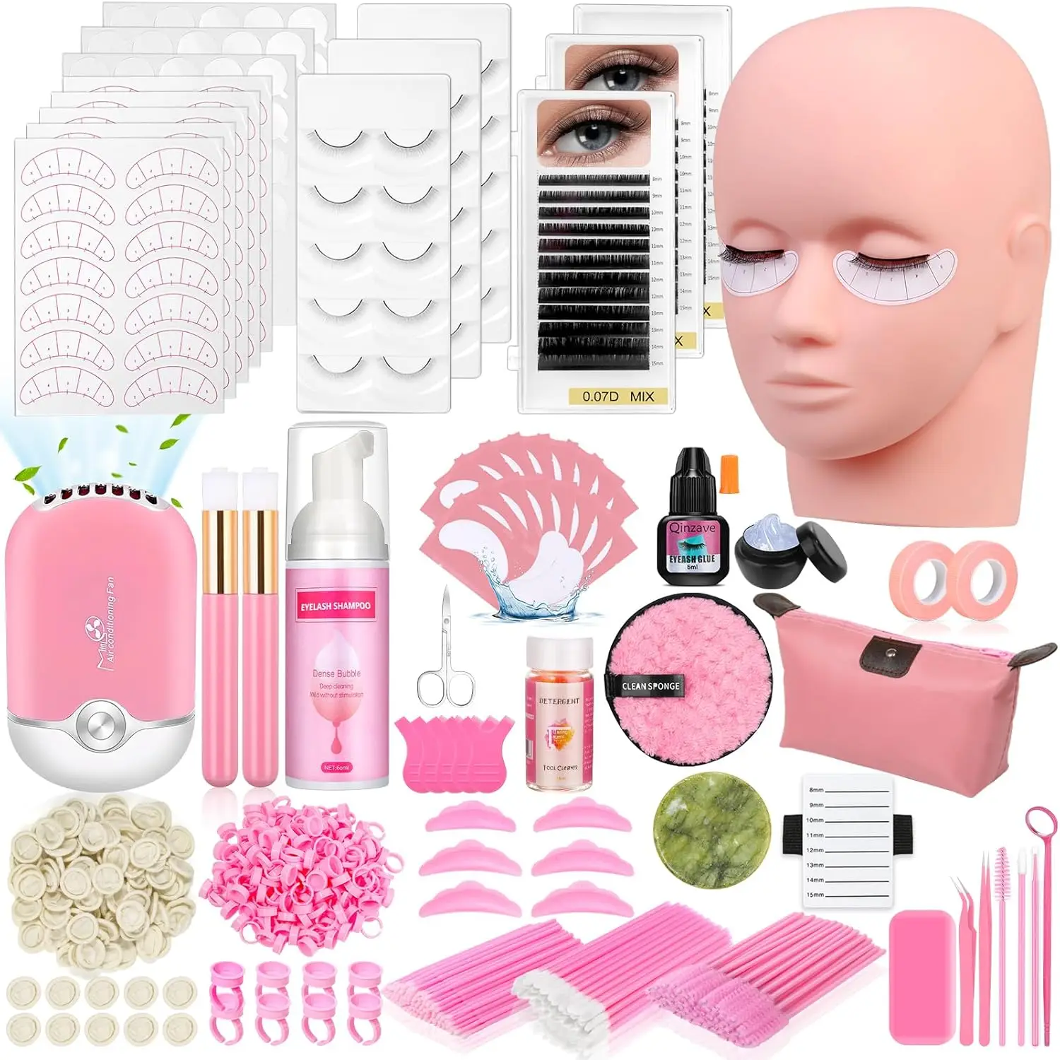 Lash Extension Practice Kit for Beginners