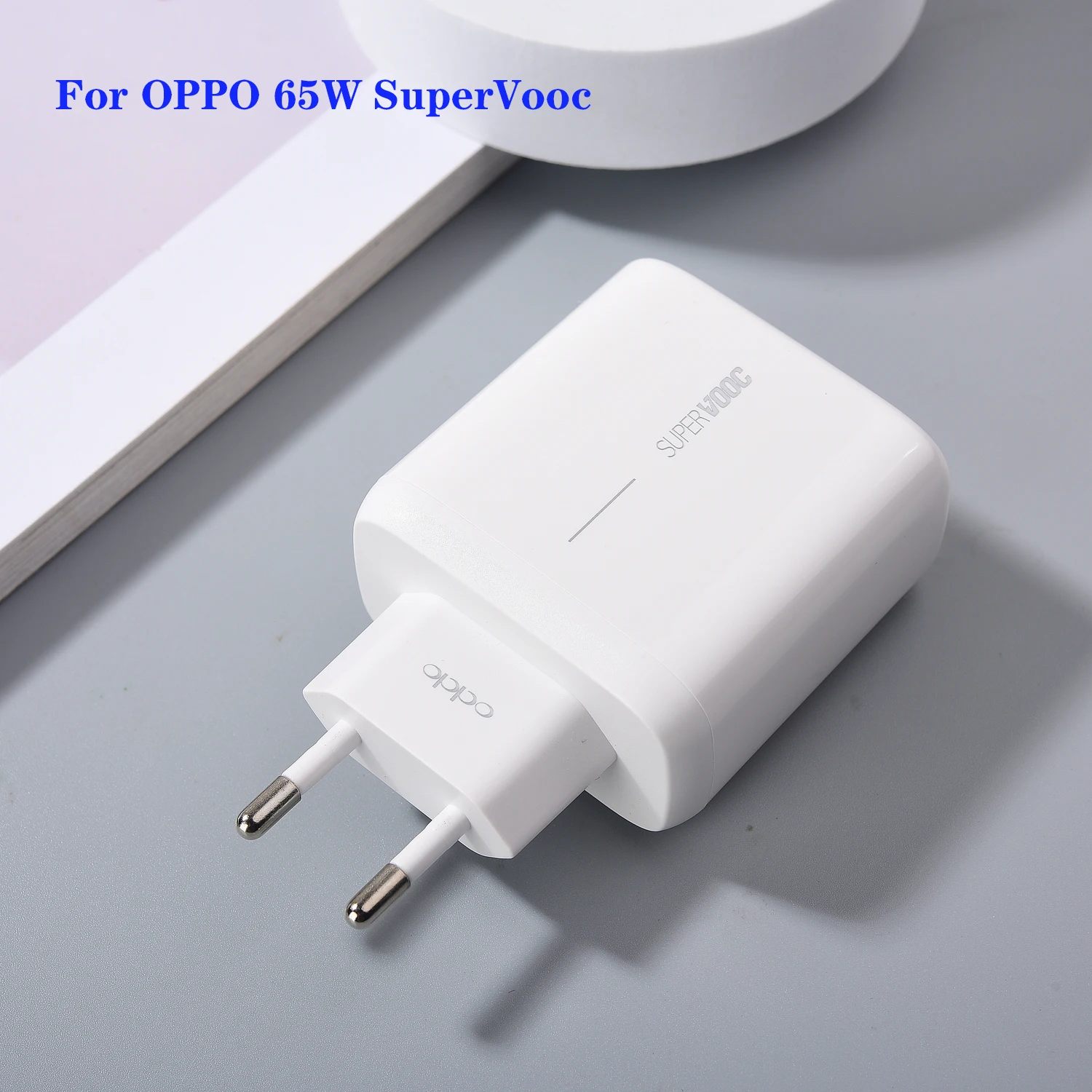 Originale Oppo Reno7 Reno6 Pro + Caricabatterie 65W Suoervooc Adattatore Di Alimentazione A Ricarica Rapida Spina Ue Per Trova X3 Pro Realme X9 X7 Q2 
