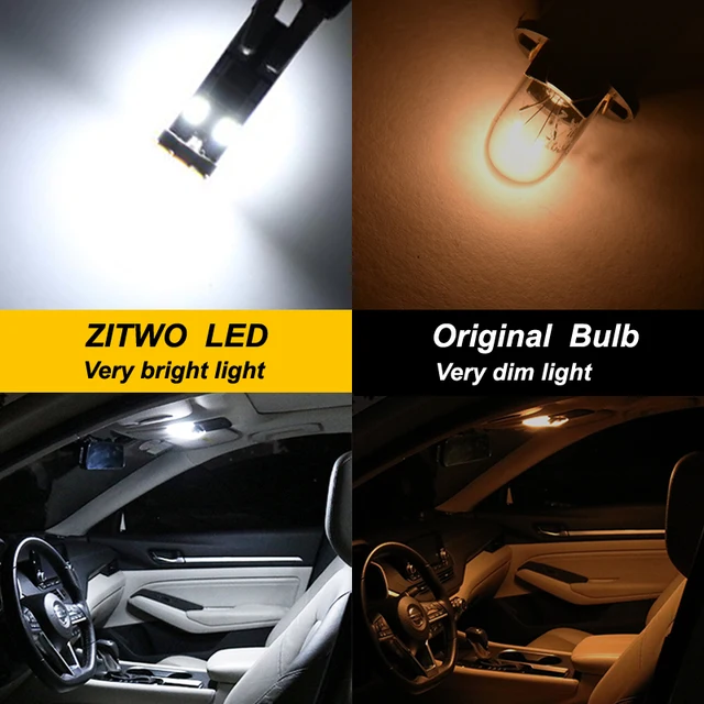 ZITWO-luz LED Interior para matrícula, Kit de lámpara para Kia Ray 2011-2017 2018 2019 2020 2021 2022 2023, mapa de cúpula, Bombilla de lectura para maletero - Imagen 2
