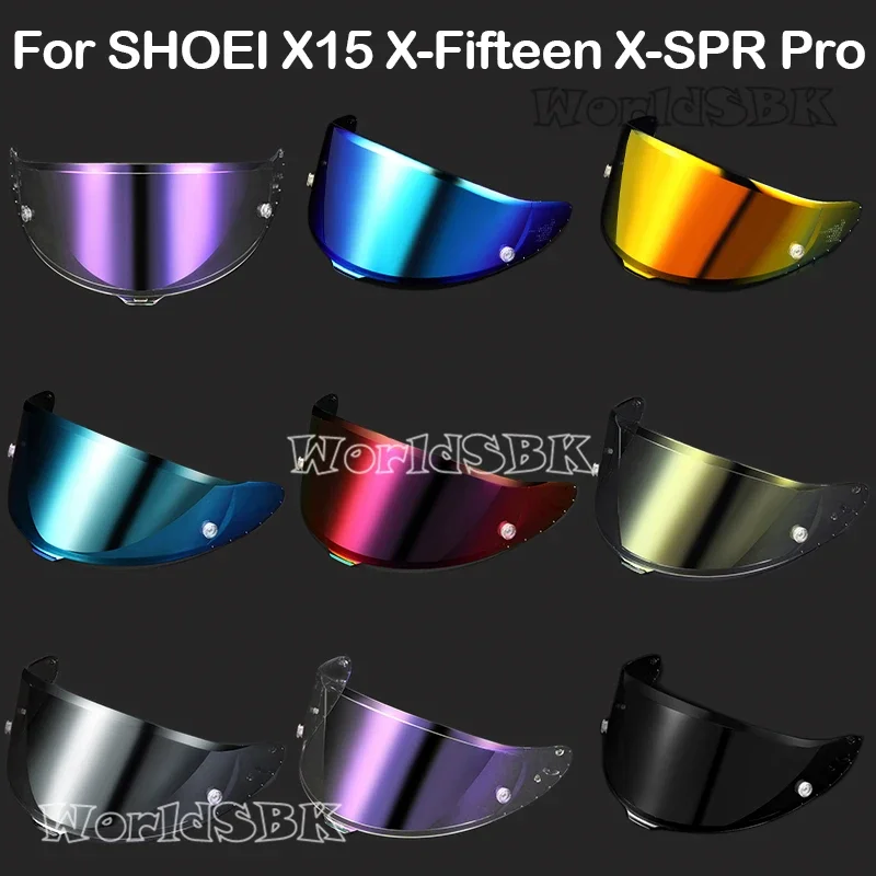 Lente Per Casco Moto Anti-Uv Custodia Per Lenti Con Visiera Per Pc Per Shoei X15 X-15Th X-Spr Pro Lente Per Specchietto Con Visiera Per Casco Integral