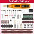 Drill with 306pcs