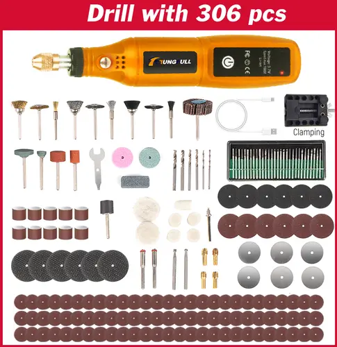 Mini Wireless Drill Rechargeable Polishing Machine DIY Mini Rotary Tool USB Engraving Tool Dremel Tool Mini Engravin Machine - Image 8