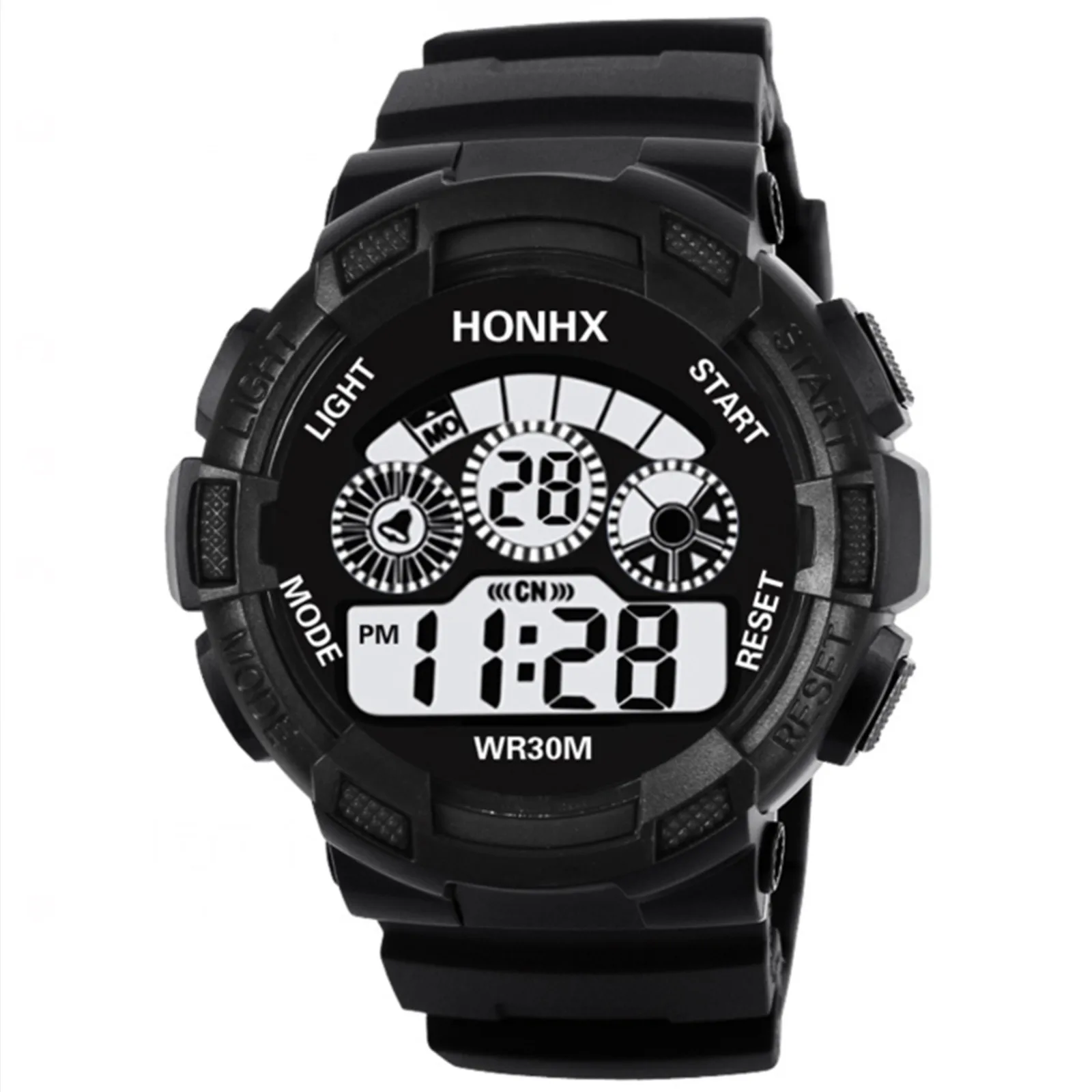 2022 New Sport Watch Mens Casual Waterproof Digital Watch Led High Quality Mechanical Wristwatches Luxury Vintage Montre Homme simple digital watch Digital Watches