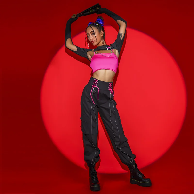 Women dance costume stage performance costume Hip Hop clothes for women