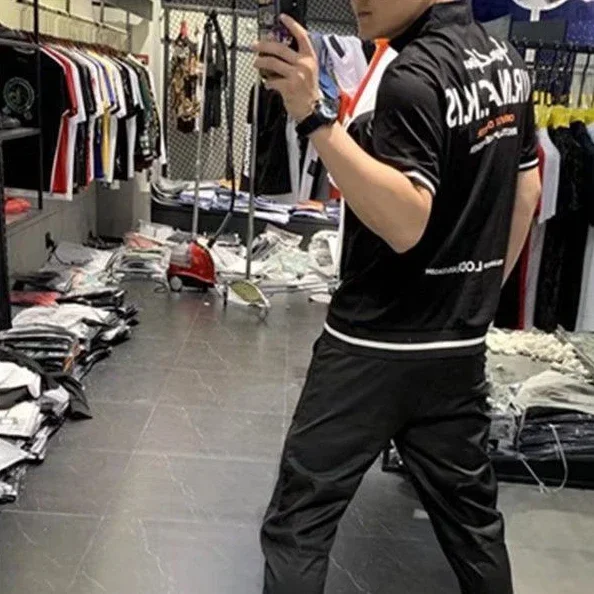 Description Picture 6 of itemMale Polo T Shirts Rock Streetwear Zipper Clothing Goth Grunge with Collar Tee Shirt for Men Trashy Y2k Top Alphabet Cool New In