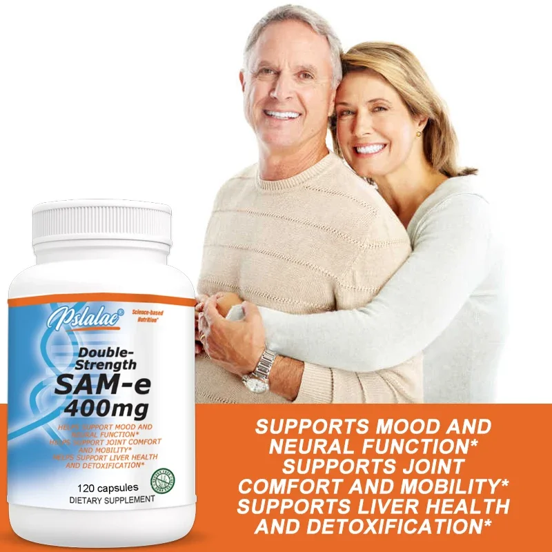 Sam-E 400mg Joint Supplement Supports Joint Health Brain Function Improves Mood Boosts Energy Levels Relieves Stress