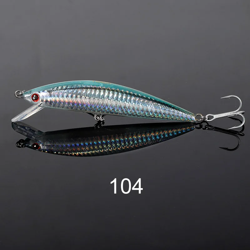 NOEBY Super Sinking Minnow 120mm 44g Long Casting Wobblers Hard