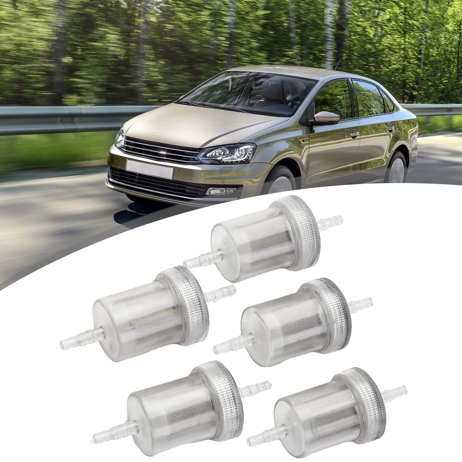 

5 X Diesel Inline Fuel Filter Kits For Webasto For Eberspacher Air Heaters Diesel Replacement Fuel Filters