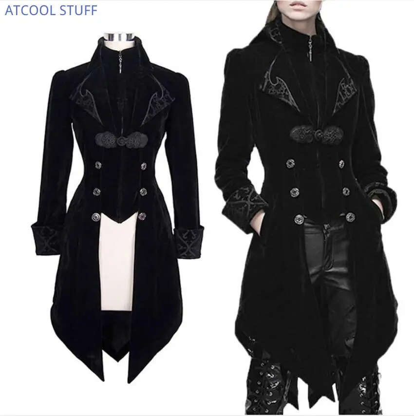 Steampunk Jacket Men Vampires  Tailcoat Gothic Men Victorian - 2023 Women Men  Dress - Aliexpress