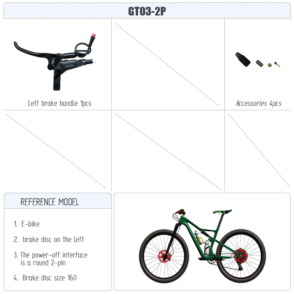 Left brake handle