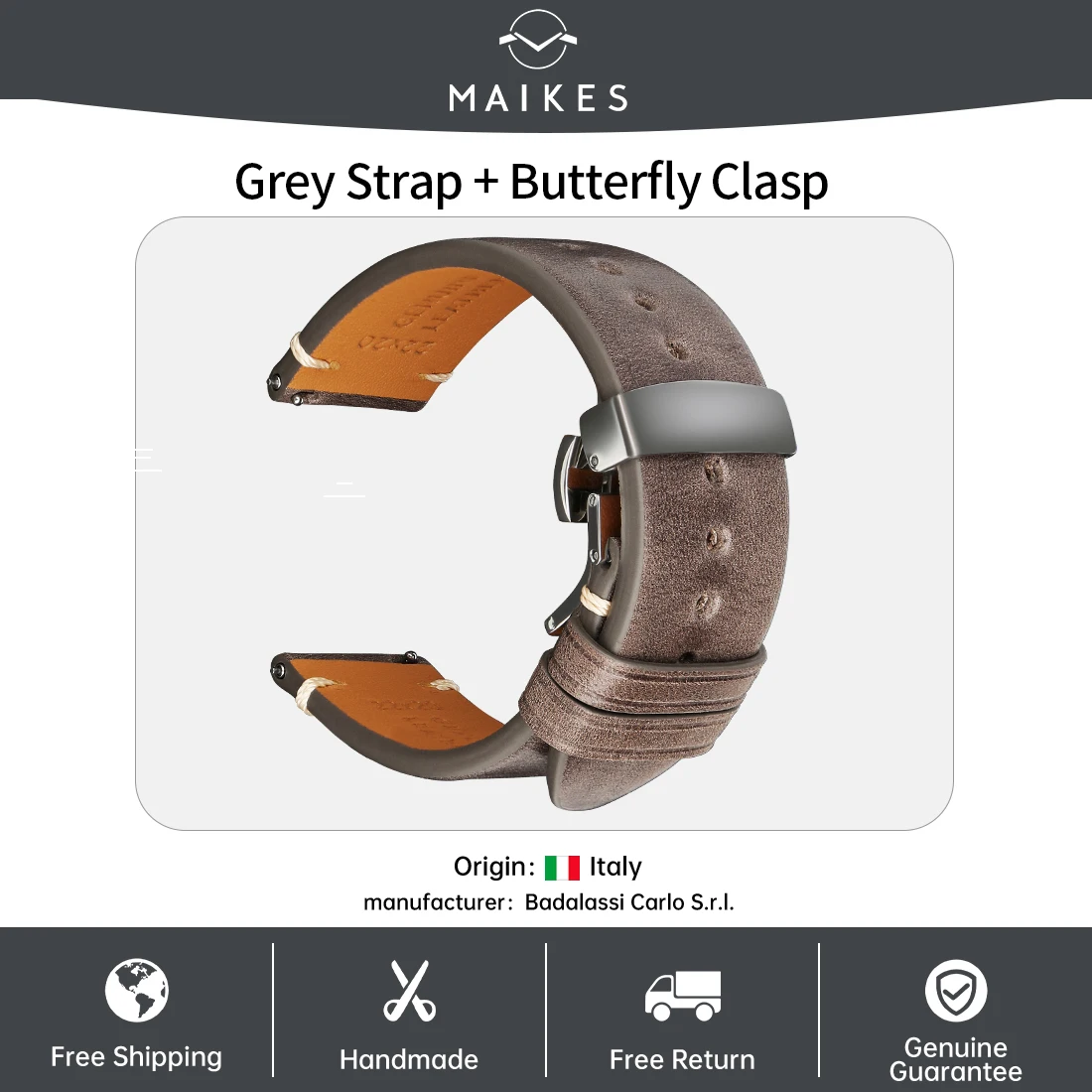 Premium Handmade Leather Smartwatch Band Strap - Elegant and Versatile Bracelet