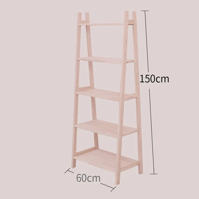 Kids BookshelfNordic children's bookshelf creative storage rack trapezoidal multi-layer simple furniture display rack shelf to S