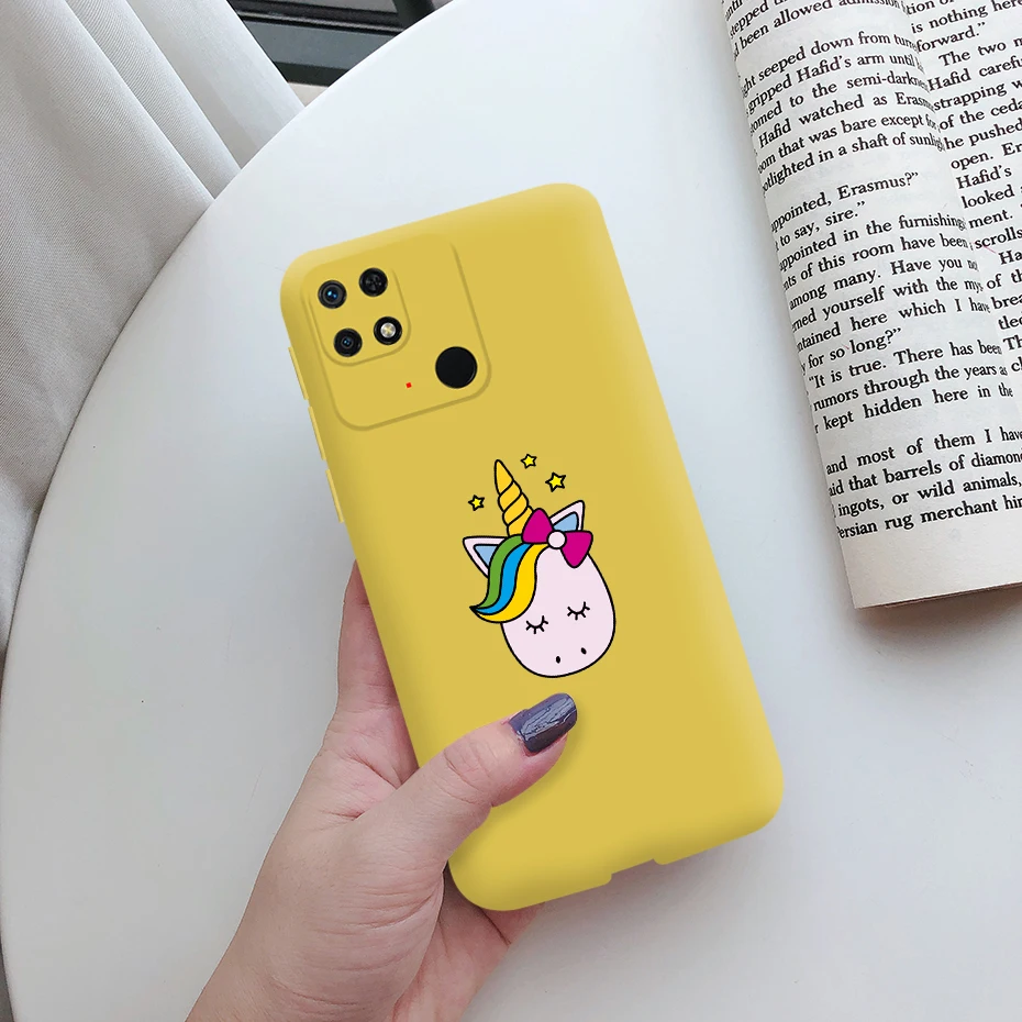 עבור Redmi 10C מקרה Redmi 10C כיסוי חמוד קריקטורות צבוע רך סיליקון טלפון מקרה עבור Xiaomi Redmi 10C Redmi10C 10 C מקרה Funda