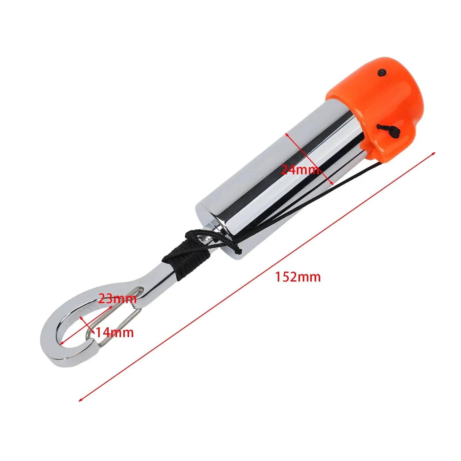 Scuba Diving Signal Shaker Rattle Noise Steel Maker Stainless Steel Underwater Rattle Attract Attention Snorkeling Equipment